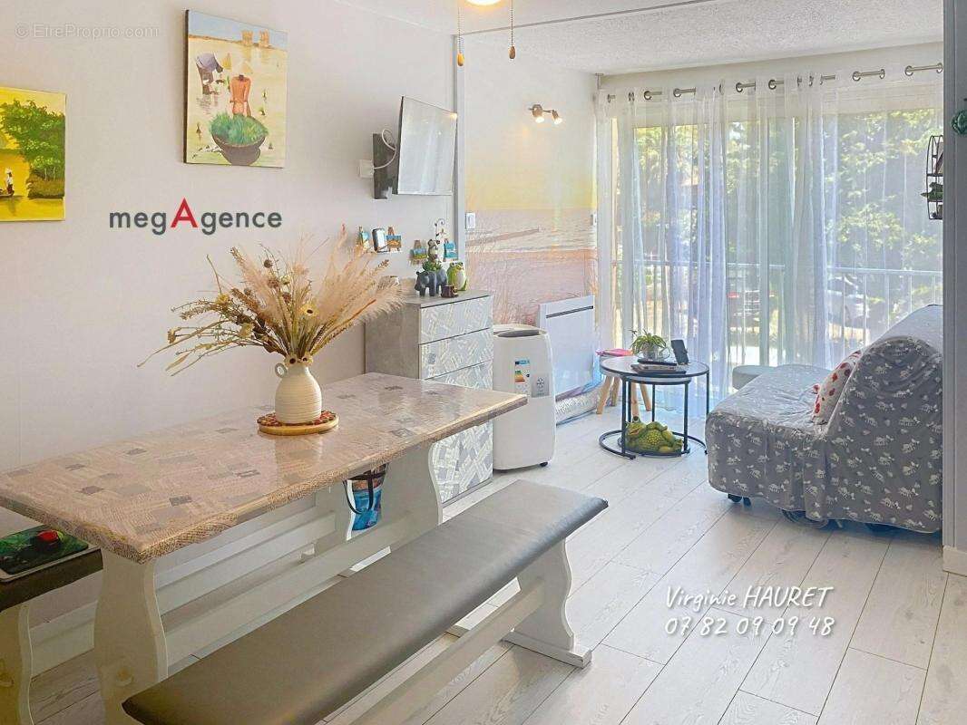 Appartement 24m² - 1 chambre - 1 place de parking - piscine - photo 4