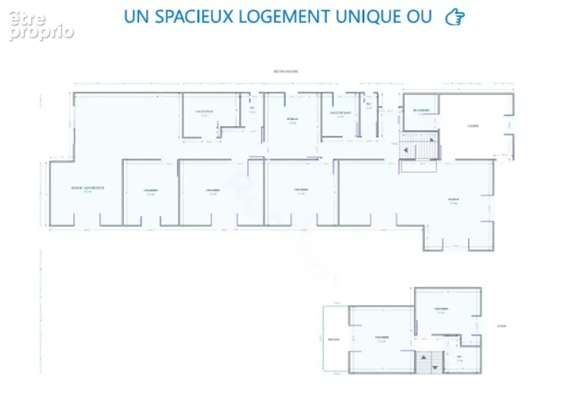 SAINT-SEVER - 5 chambres, 2 espaces de vie distincts - photo 19