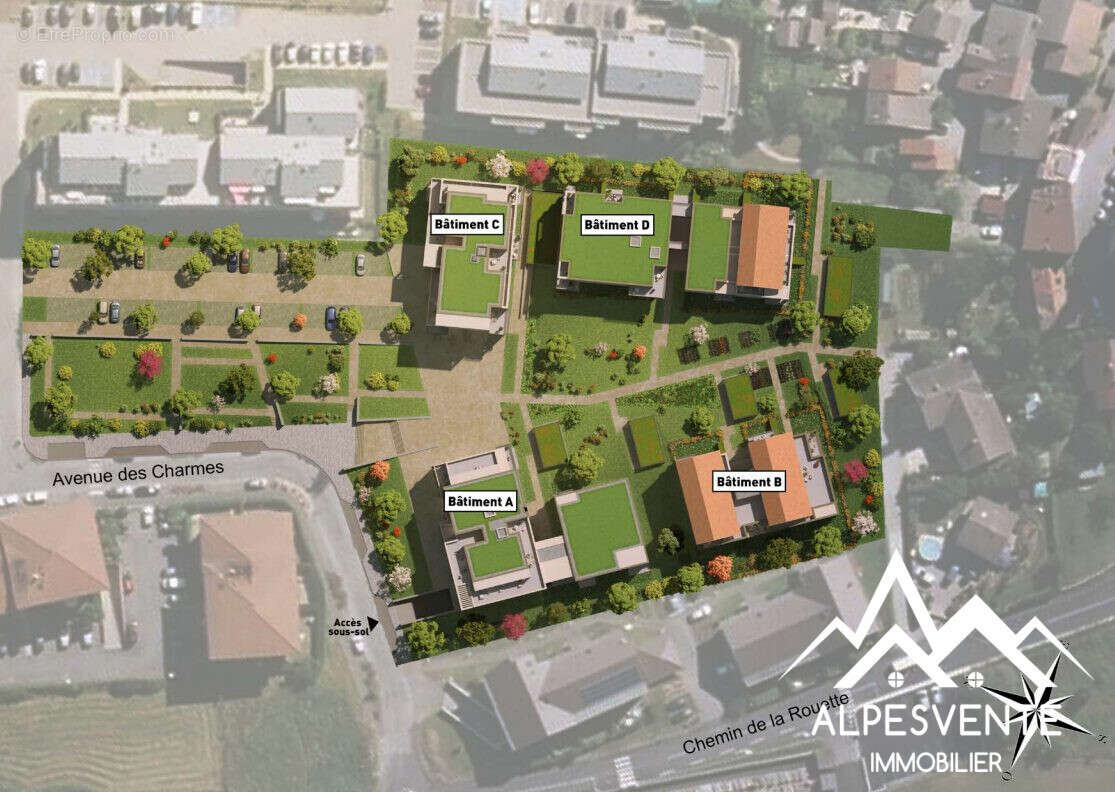 avendre-programme-neuf-rive-sud-sciez-alpesvente-sciez - Appartement à SCIEZ