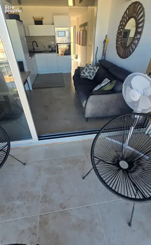 Viager libre – cap d’agde (34)– t2, balcon avec vue dégagée jusqu’au port et la mer - photo 9