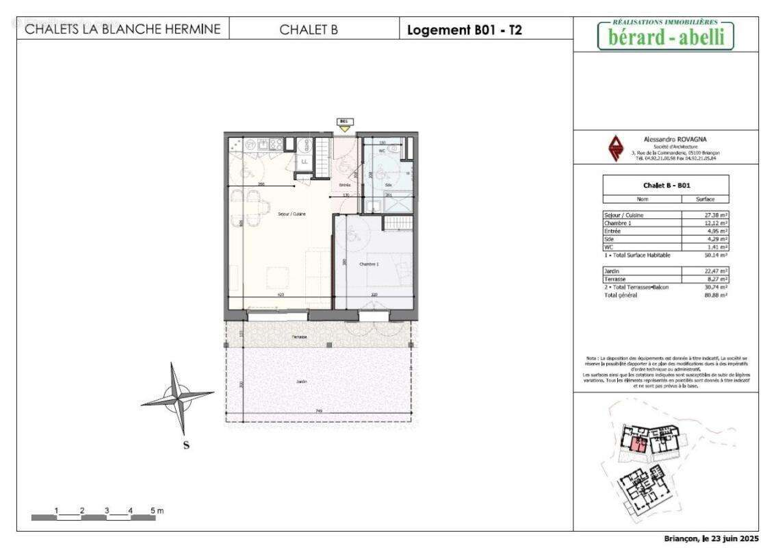 Appartement à SAINT-CHAFFREY