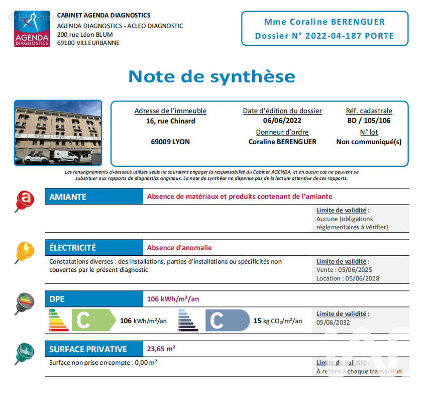 Photo 9 - Appartement à LYON-9E