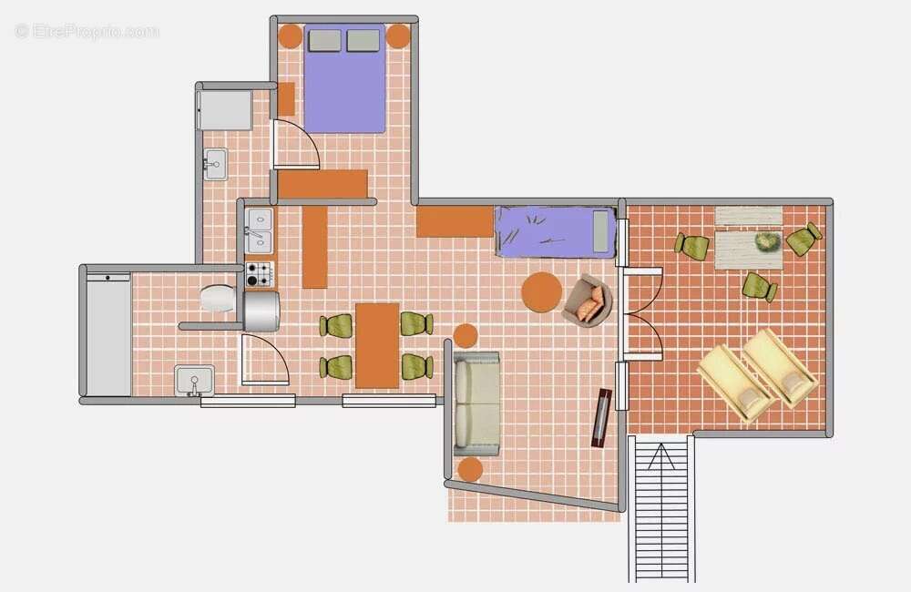 Appartement 2 pieces de 50 m² à vence - photo 24