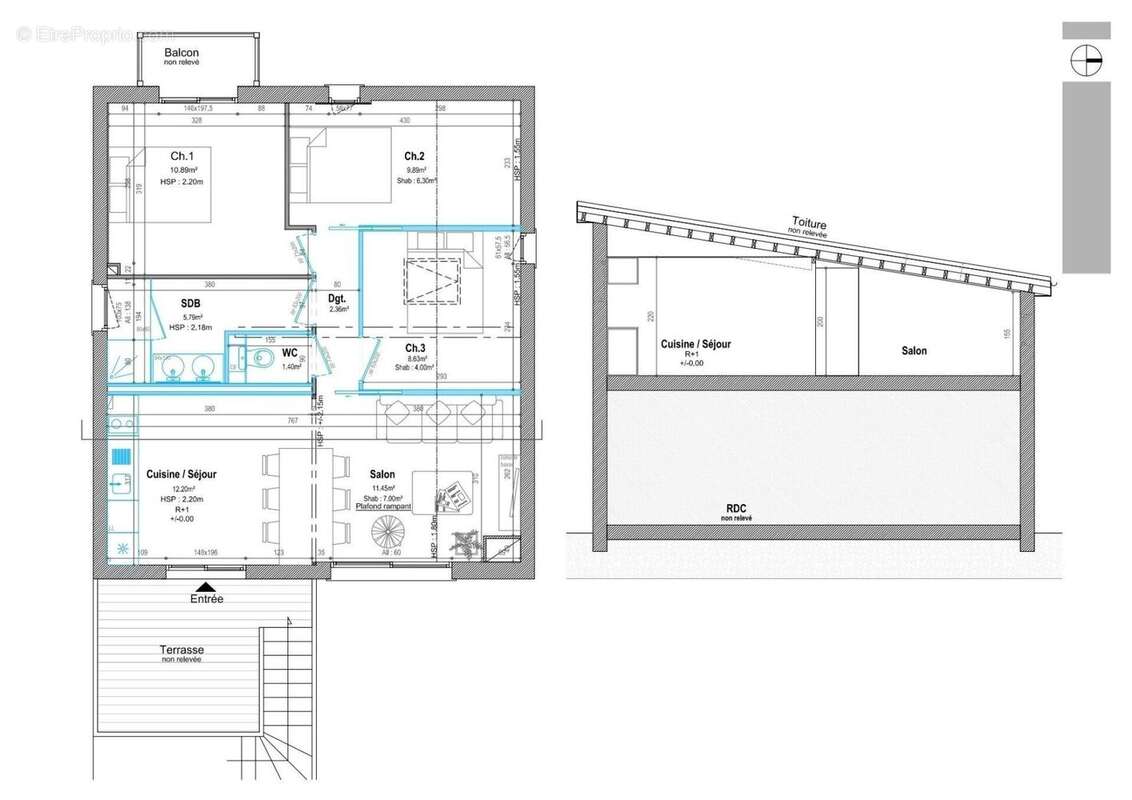 Appartement 47 m² à Lege-Cap-Ferret  - photo 5