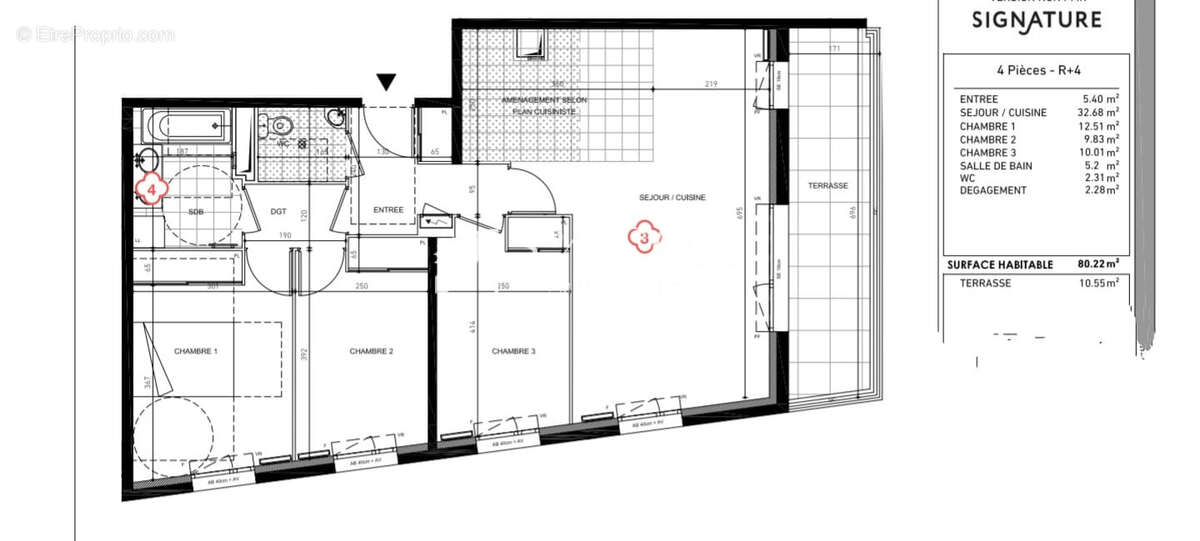 Appartement à POISSY