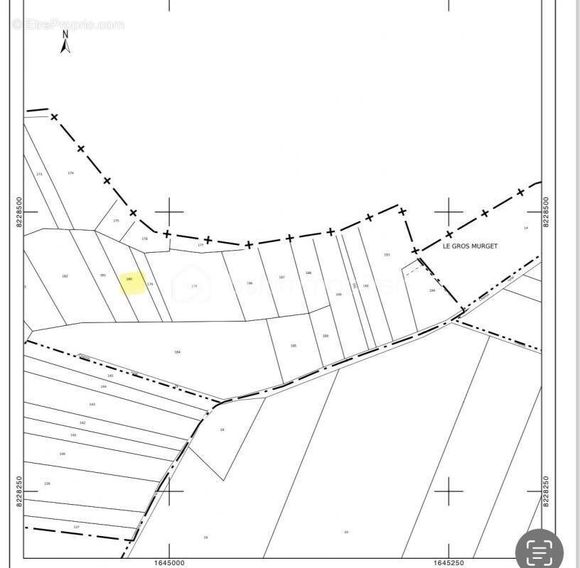 Terrain à DIEUDONNE