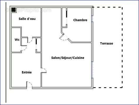 Appartement vue mer 2 pièces, terrasse - photo 21