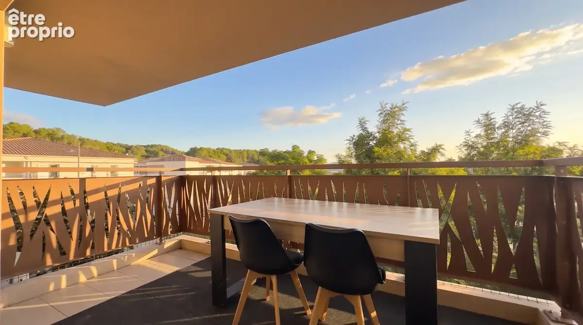 T2 résidence 2021, double parking, terrasse, ascenseur - photo 2