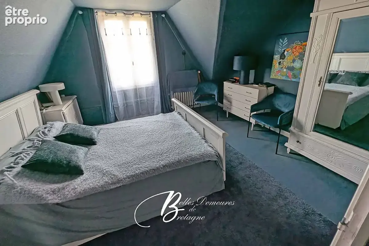 A vendre belle maison des années 50 avec terrain constructible à deux pas de la ria d'Etel - photo 14