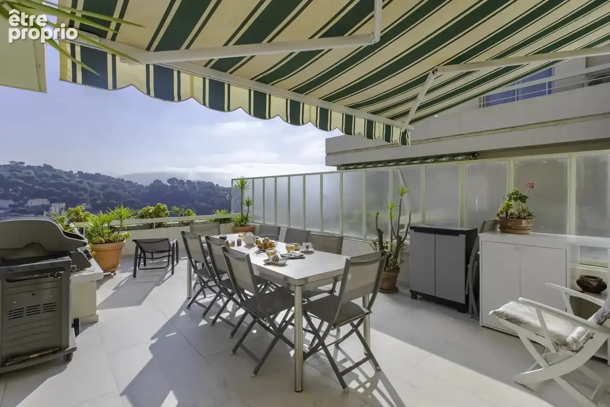 Nice – bas de bellet  3 pièces de 63 m² – terrasse de 35 m² – vue mer panoramique – garage - photo 10