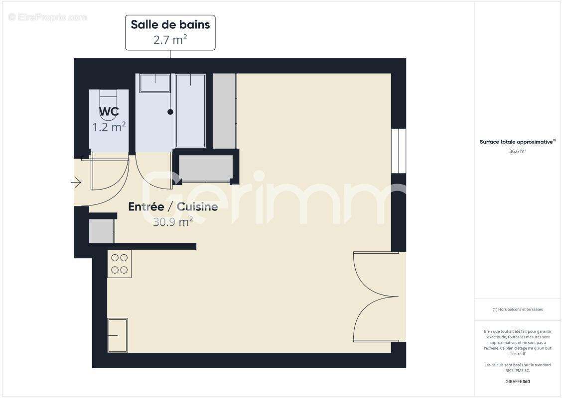 Appartement à SAINT-MARTIN-D&#039;HERES