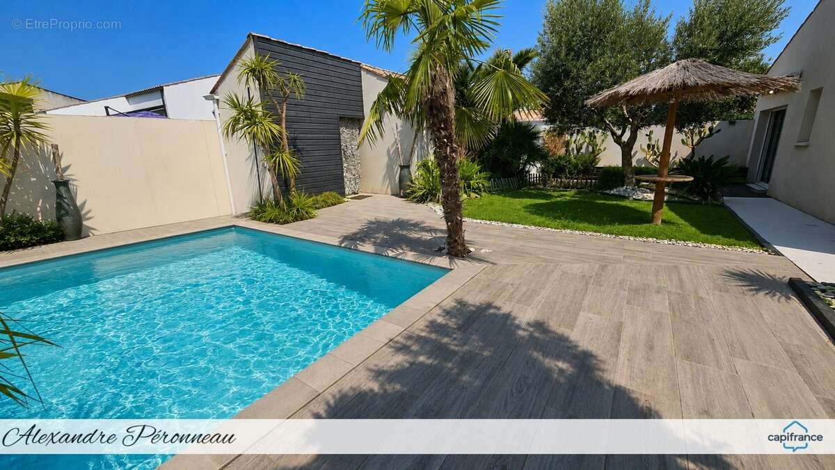 La Rochelle – Élégante maison contemporaine 4ch de plain-pied avec piscine, au calme absolu - photo 2