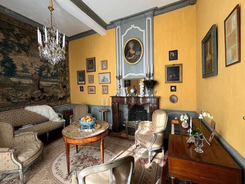 ELEGANT CHATEAU XVIIIs, sans travaux, sur 1 hectare clos de murs, jardin paysagé, chapelle, orangerie, dépendances, pour famille - photo 31