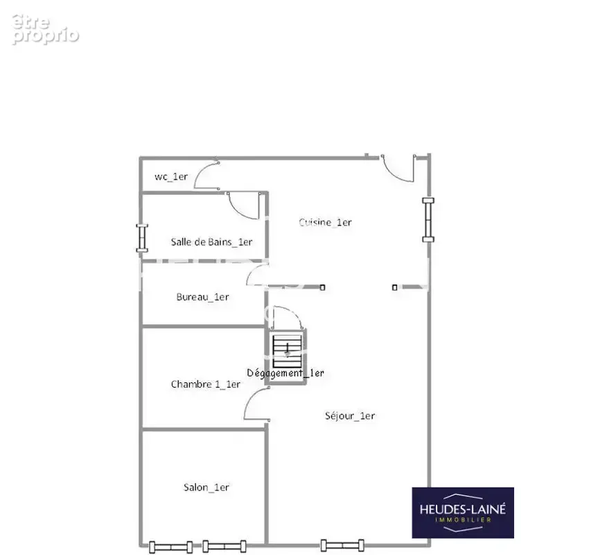 Immeuble à vendre - Local commercial de 100m² et appartement rénové - SAINT-HILAIRE-DU-HARCOUËT  - 50730 - photo 8