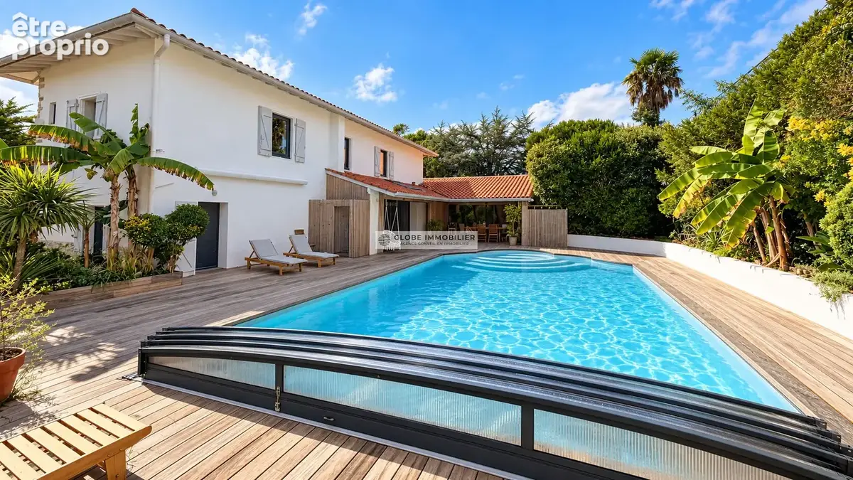 Bidart pavillon royal, propriété de caractère avec piscine & t3 indépendant - photo 7