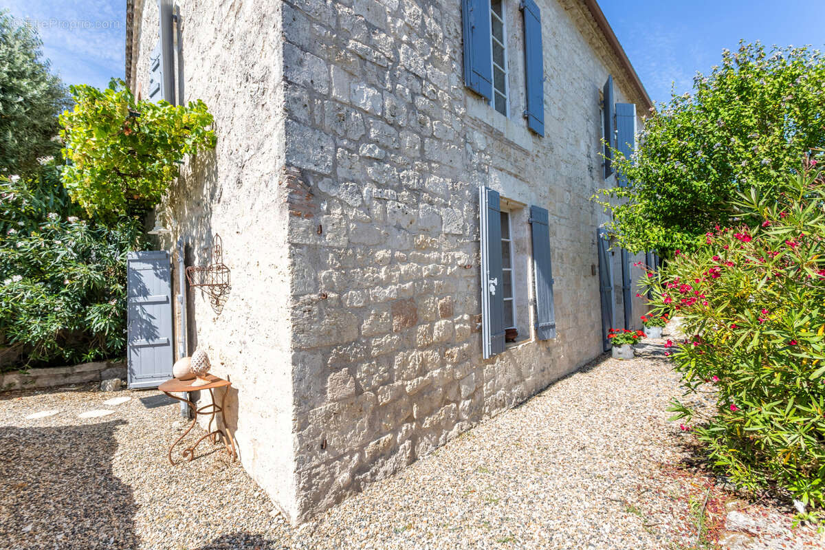 Maison en pierre avec annexe, piscine et jardin - photo 20