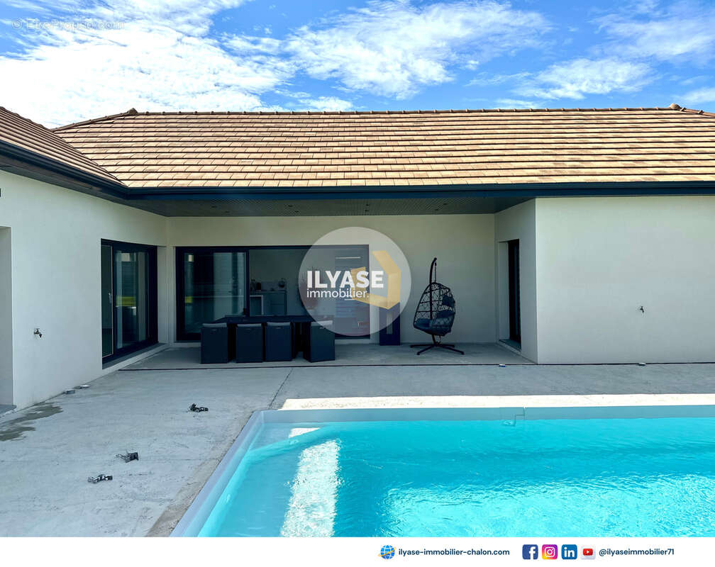 Maison 4 pièces 130 m2  3 ch dont 1 suite parentale  piscine - photo 9