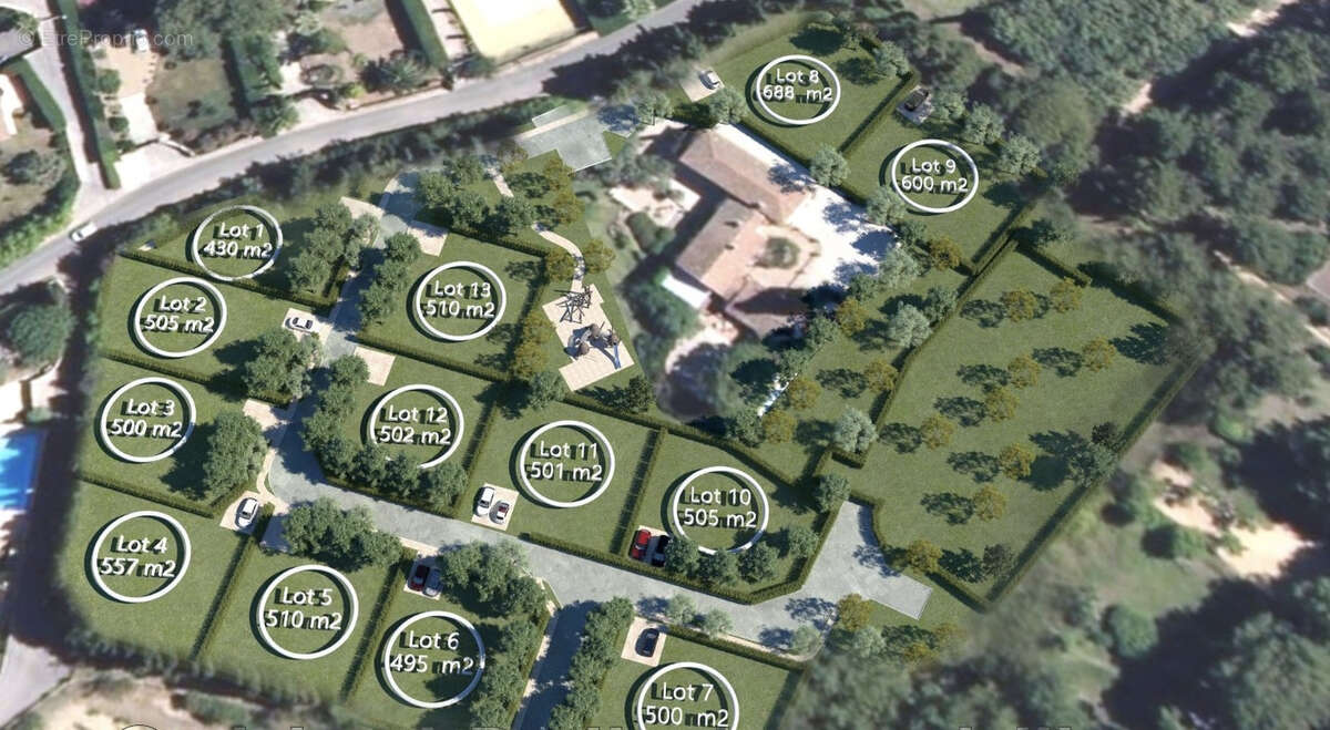 Terrain à SANARY-SUR-MER