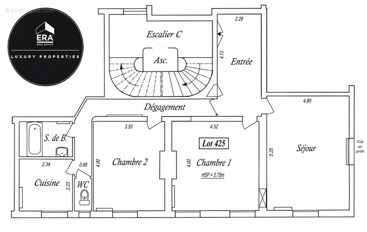 Appartement à PARIS-17E