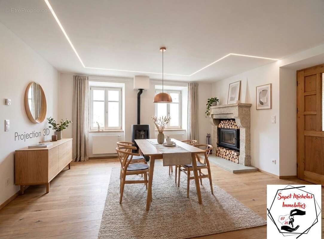 Maison 126 m² à Colombier-Le-Vieux  - photo 5
