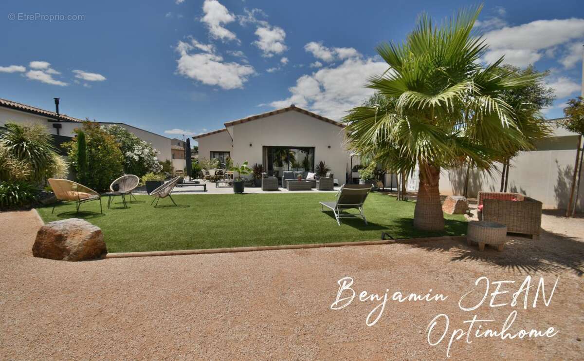 Villa lumineuse avec jardin d’exception – Lespignan - photo 3