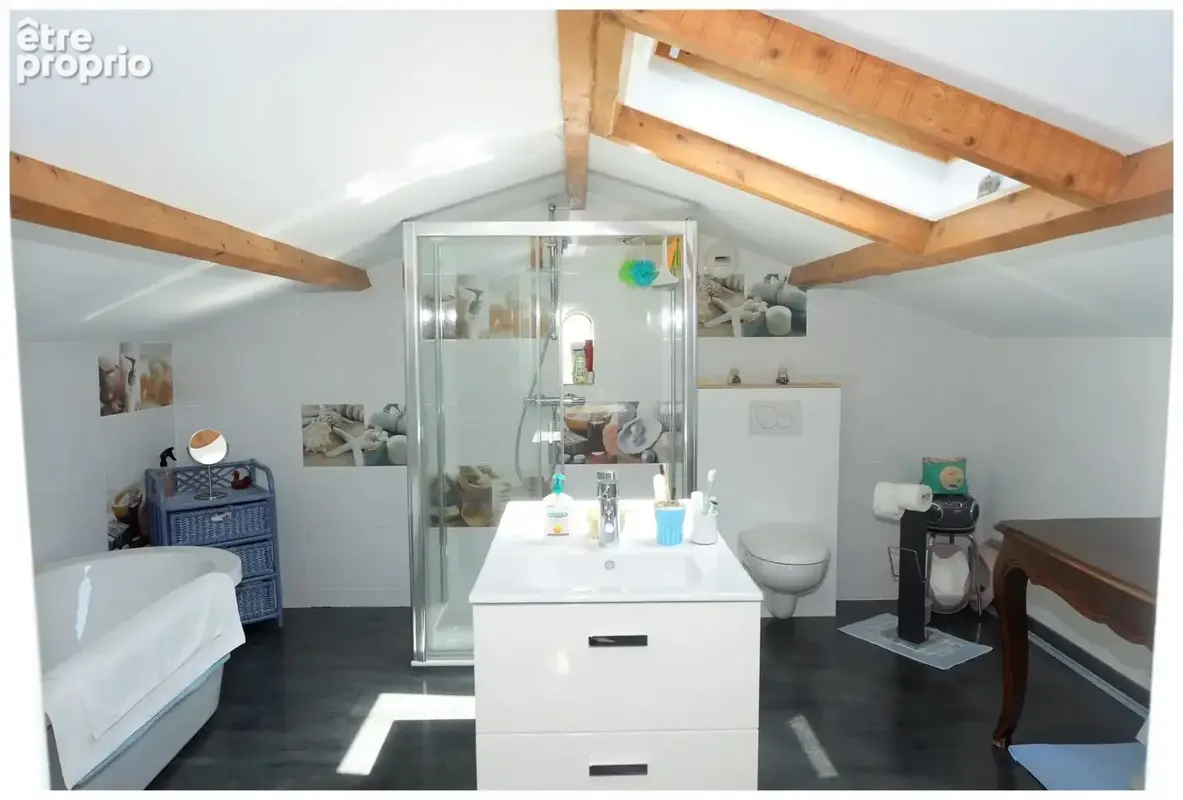 Nyons 26110 - propriete de charme 144 m² - terrain clos et paysage 750 m² - 4 chambres - piscine - poolhouse amenage - photo 13