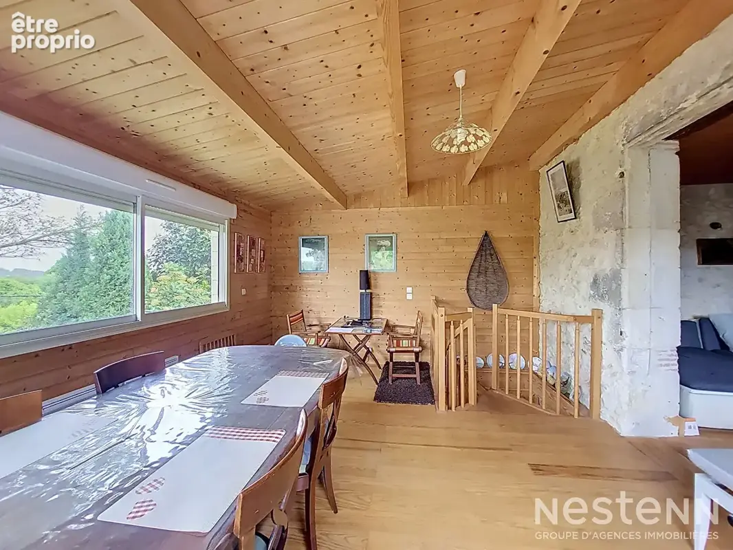 A Vendre Maison de ville en pierre de 136 m² avec jardin au coeur de Gondrin - photo 9