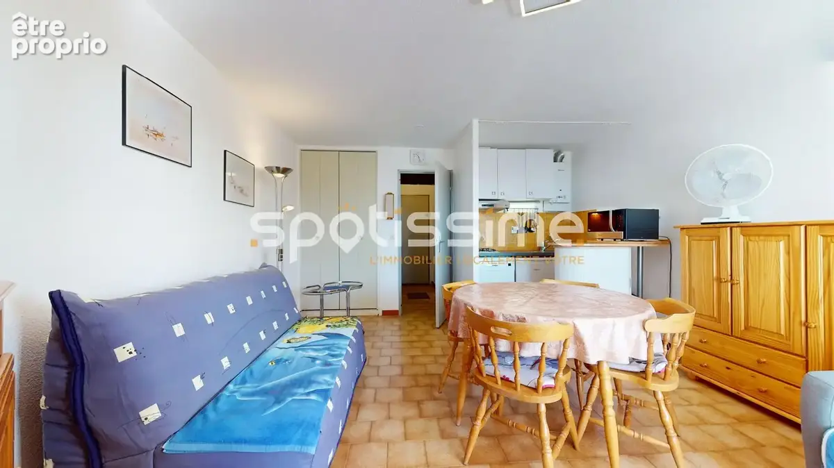 Cap d'Agde  Centre Port : studio cabine avec vue mer, parking et cellier privatifs - photo 13