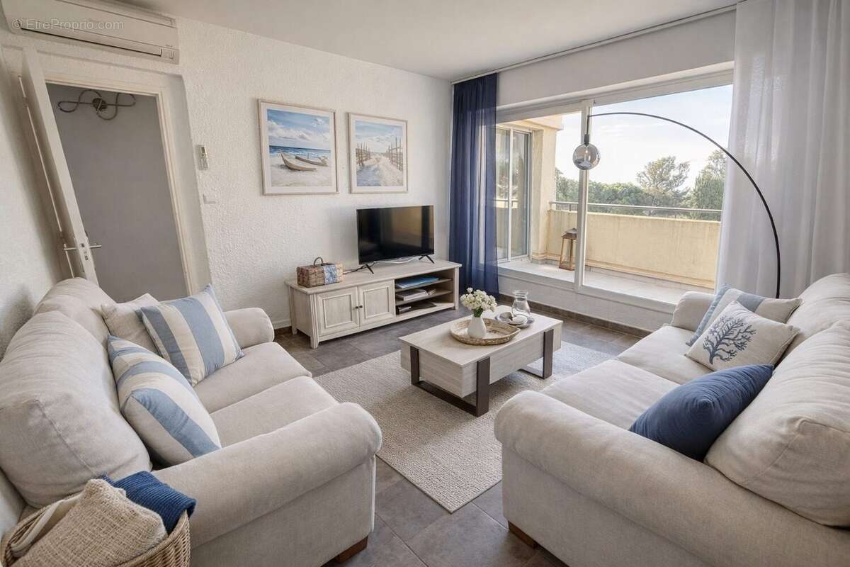 Salon - Appartement à AGDE