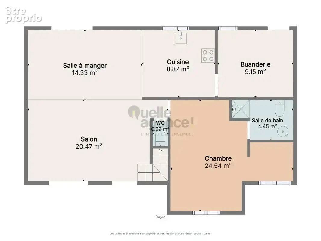 Maison familiale 7 pièces  Beaux volumes quartier de Tal ar Groas DPE : C - photo 24