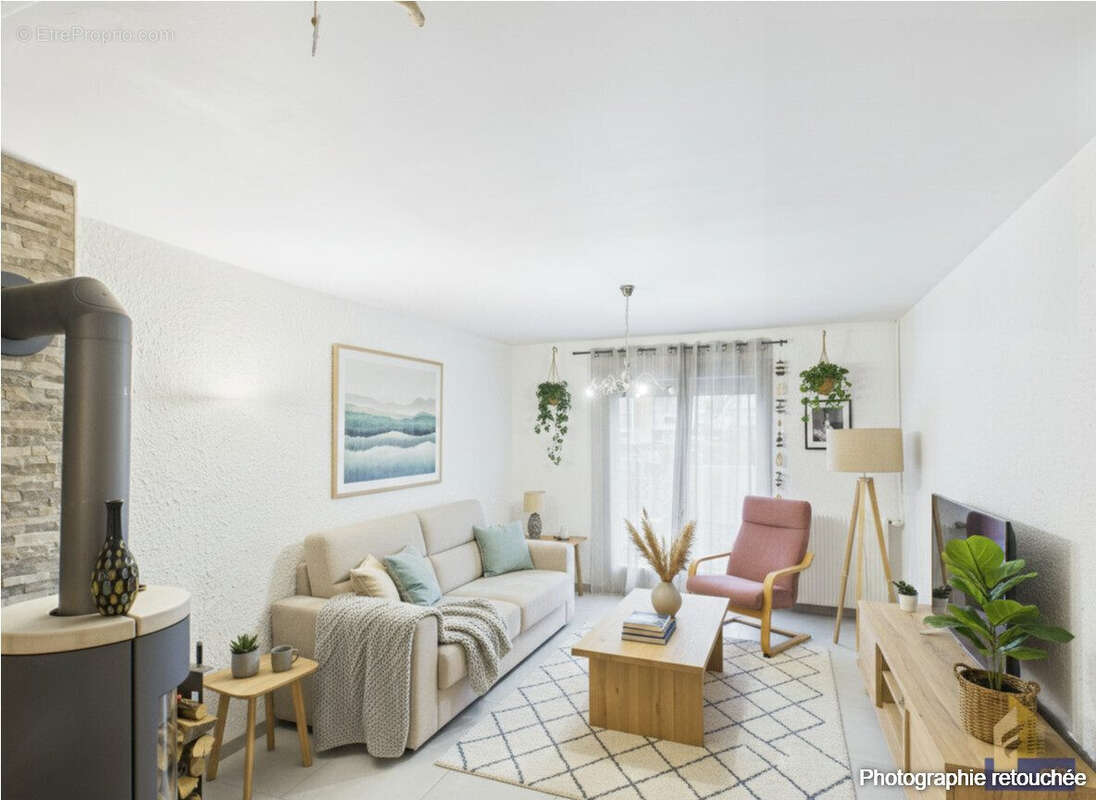 salon cosy - Maison à HORBOURG-WIHR