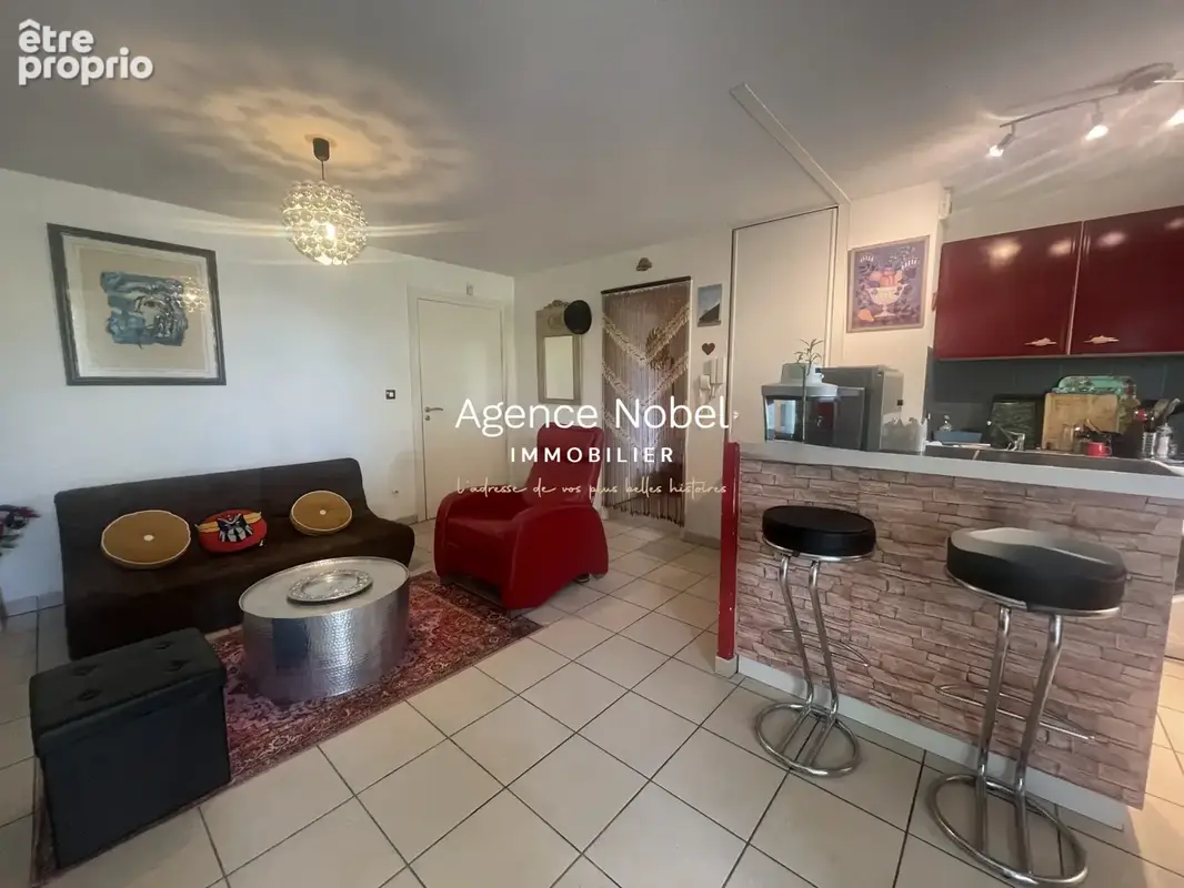 A vendre à Saint-Estève   appartement T2 avec terrasse, parking, piscine - photo 7