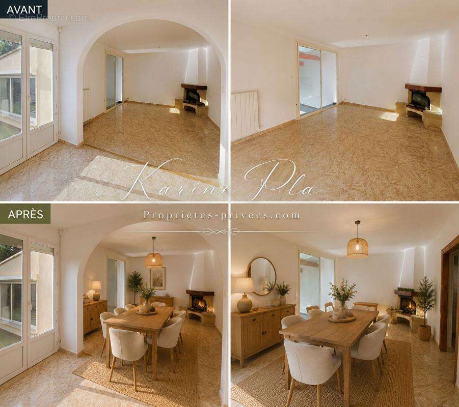 Maison T6 -  101m², garage, jardin piscinable à Coursan - photo 4