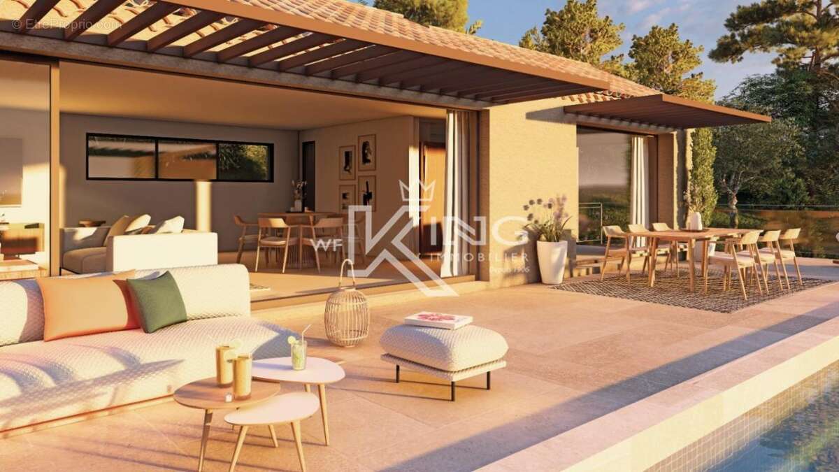Les issambres – vue mer  projet de villa contemporaine avec permis accordé - photo 8