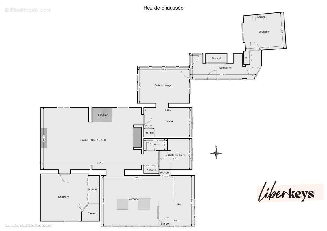Maison de campagne située à BOURTH, 3 chambres, nombreux garages et remises sur terrain de 1024m2 clos et paysagé - photo 25