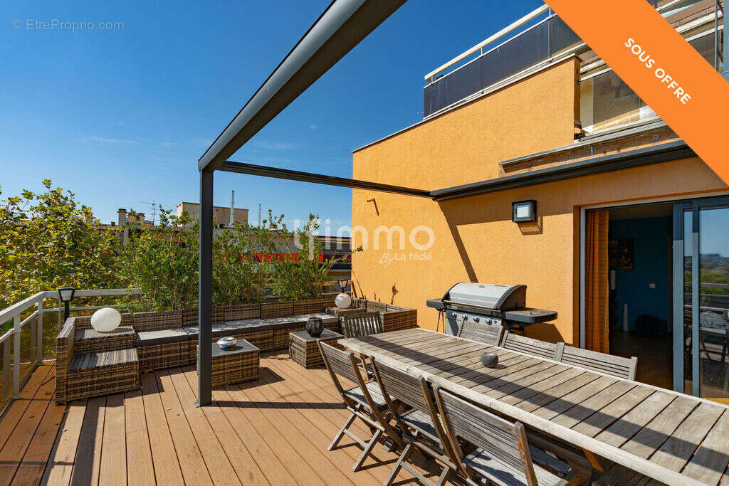 Dernier étage d’exception avec rooftop et piscine privative - photo 6