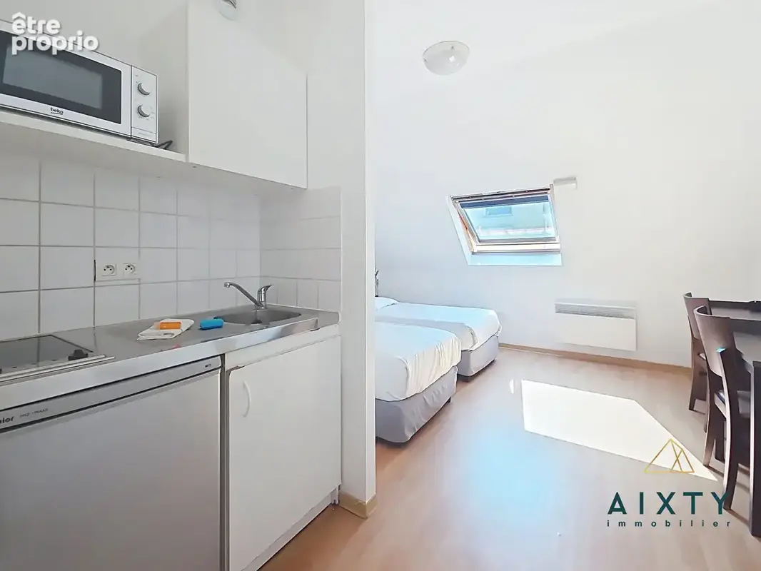 Appartement Marseille 1 pièce(s) 21 m2 - Saint Pierre - Dernier étage - Investisseurs - photo 2