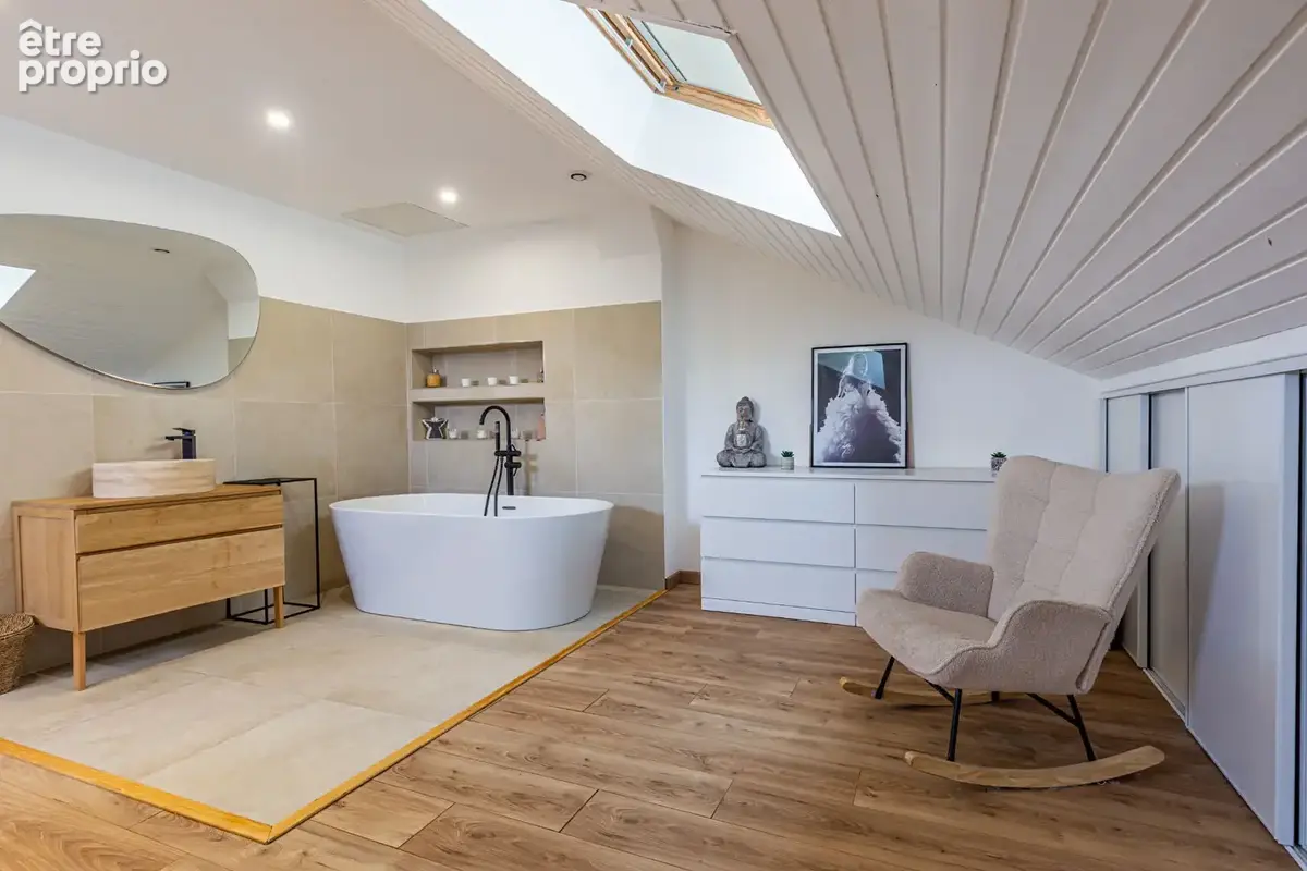 Agence immobiliere laforet - exclusivite - "cactus" - annecy - secteur meythet - appartement duplex t4 de 119.72m² - balcon - photo 5