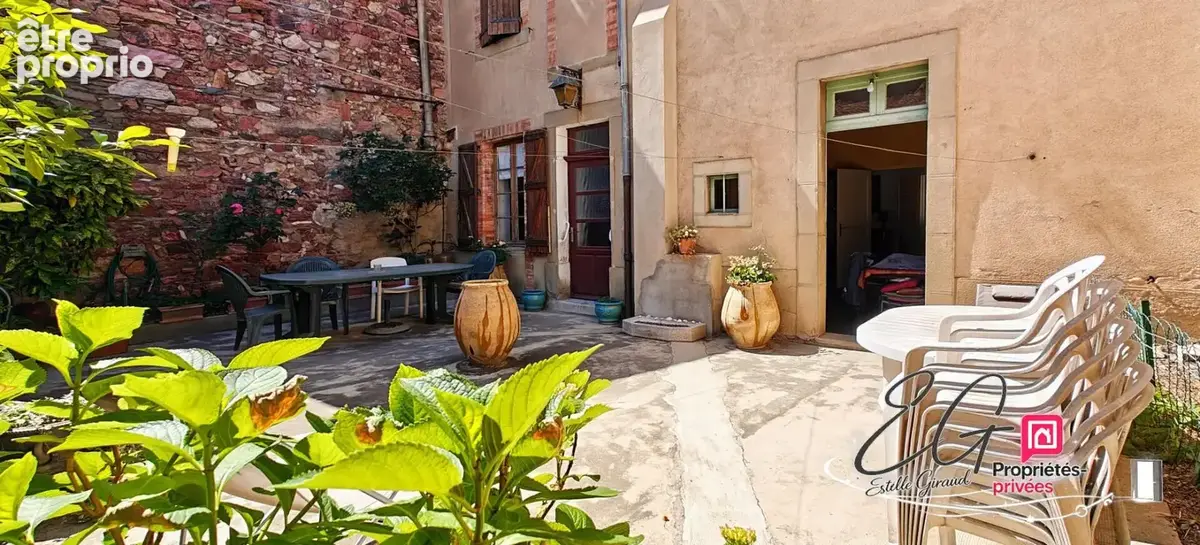 Maison de village de caractère avec cour intime et grand garage  à Caunes-Minervois - photo 2