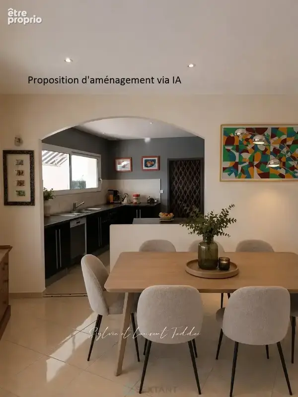 Maison contemporaine basse consommation avec vue degagee sur la campagne environnante - photo 7