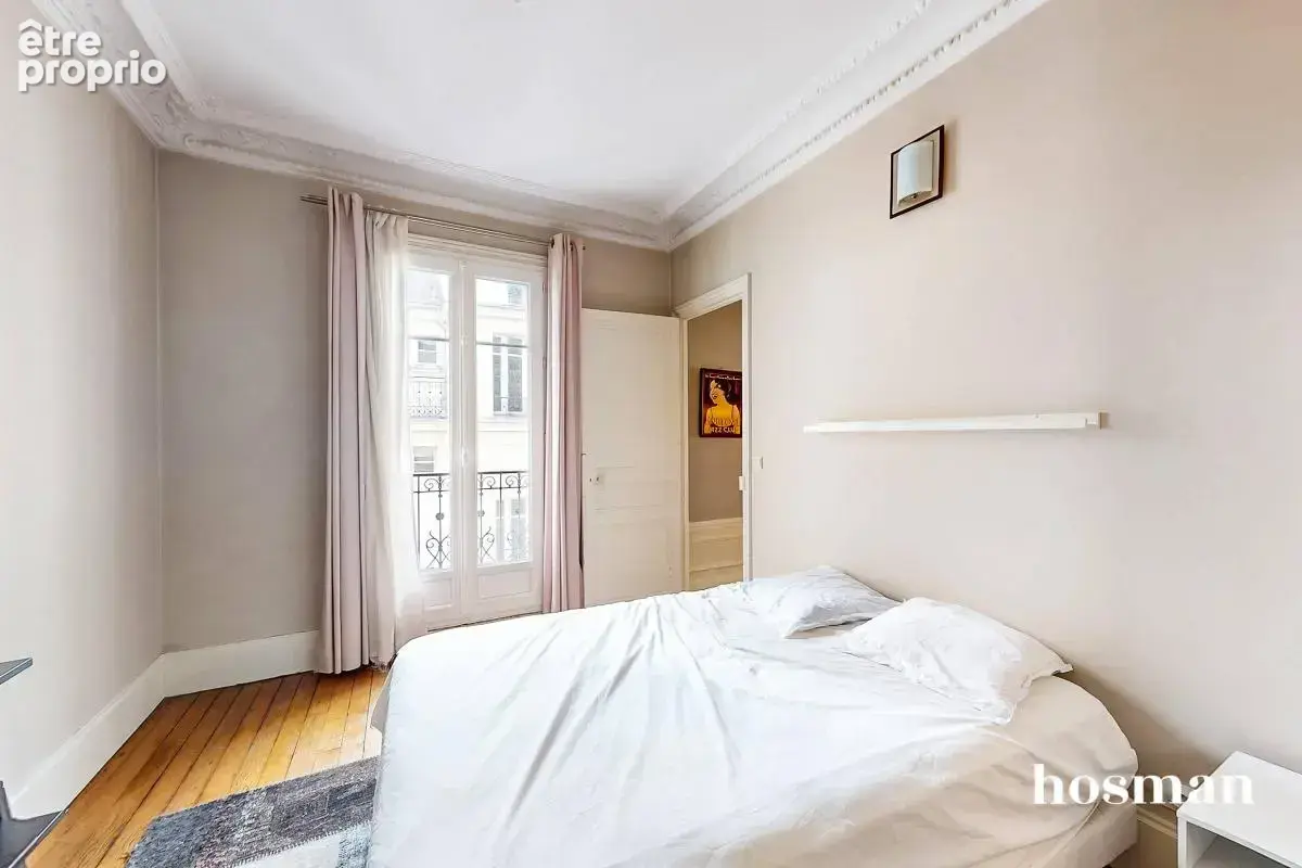Appartement 3 pièces de 59 m² avec cave et chambre de service - Rue Juliette Lamber, Paris - photo 9