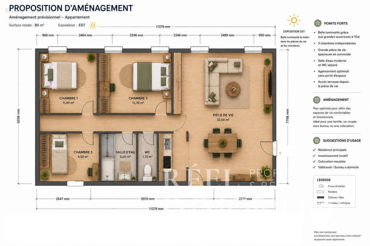 Plateau à aménager de 80 m² - Dernier étage - Coeur de la basse ville - photo 4