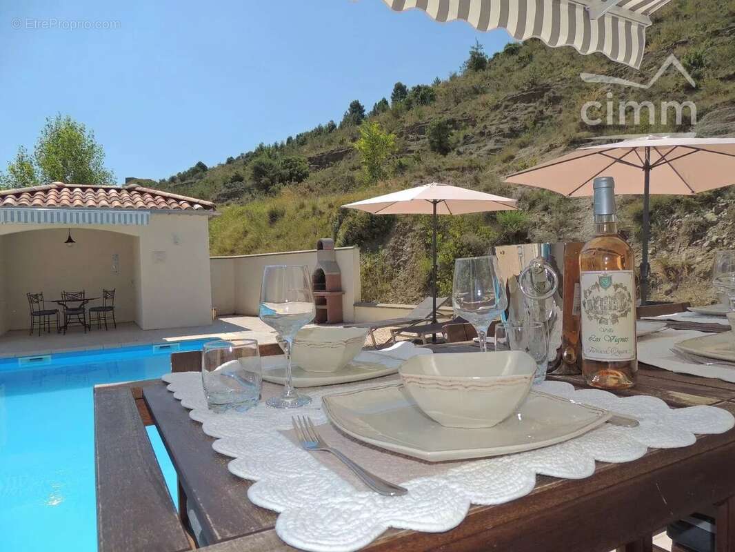 Villa contemporaine avec vue imprenable à Les Vans - photo 2