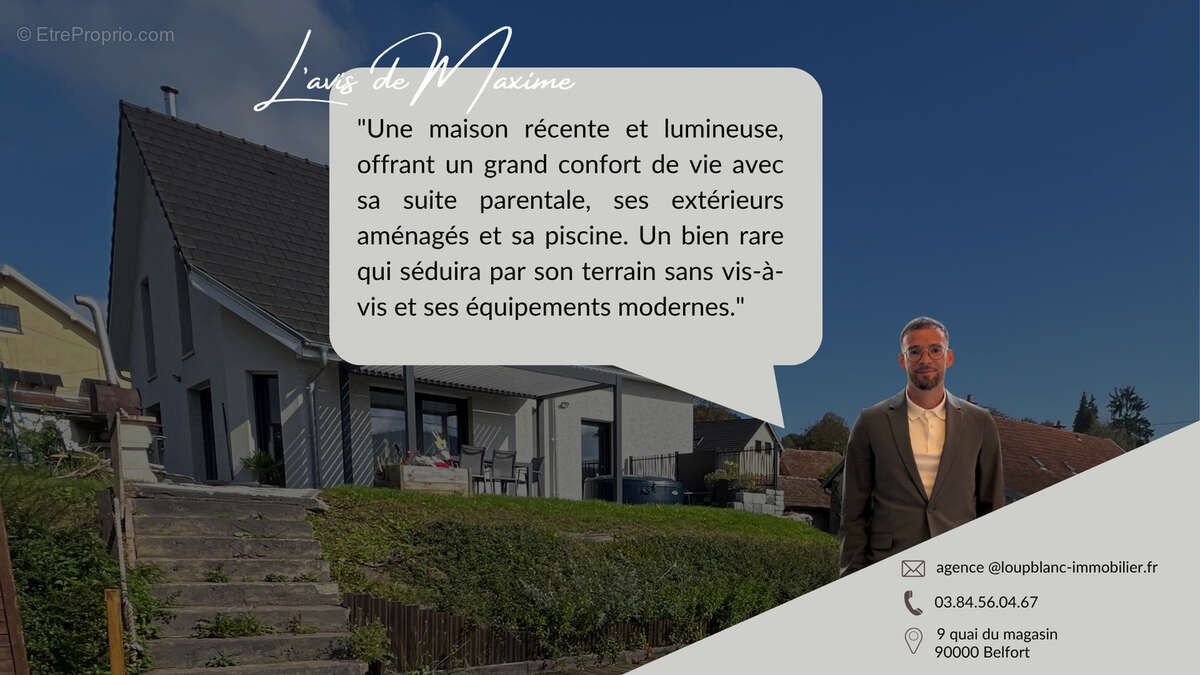 Maison à CHAMPAGNEY