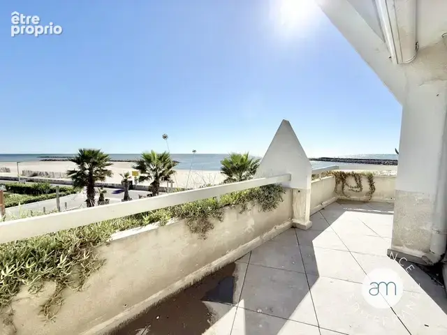 T2 lumineux en front de mer à Palavas-les-Flots avec terrasse de 18 m2 - photo 2