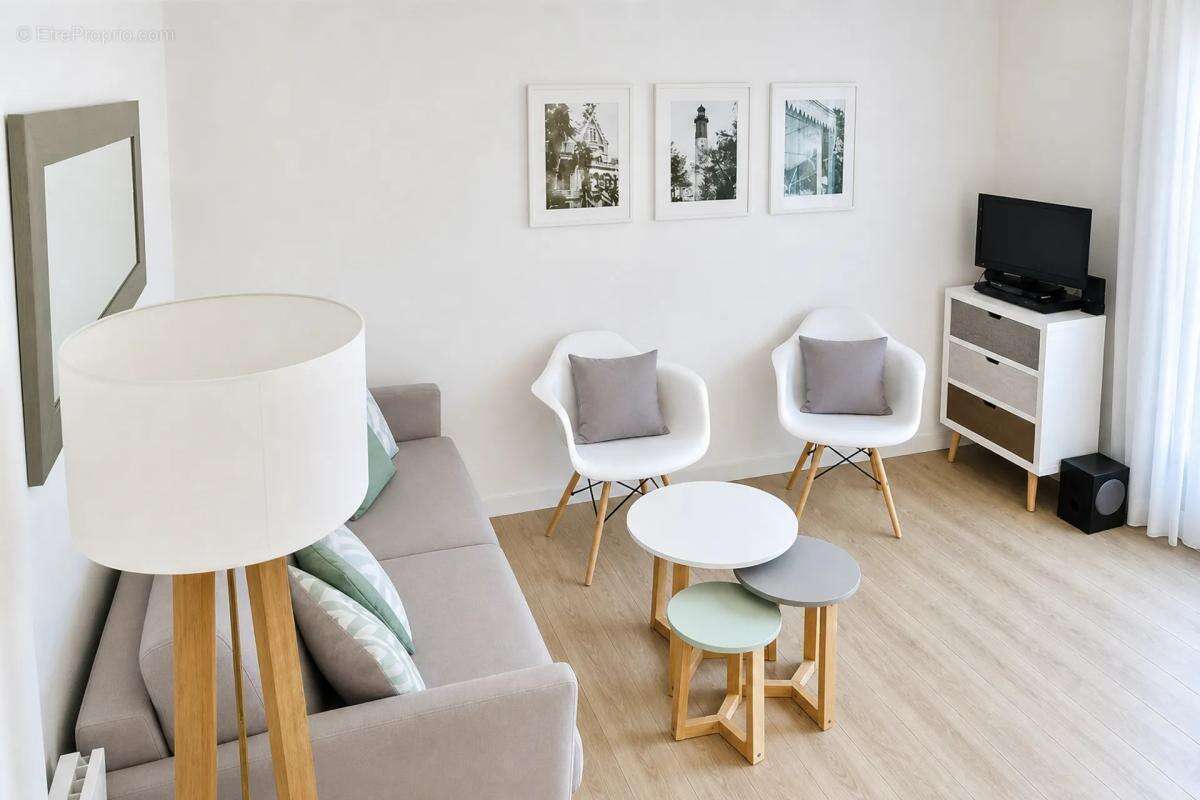 Appart de 2 pièces de 30 m² à Arcachon, parking, jardin, terrain - photo 4