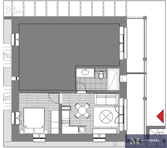 Appartement renove dans petite copropriete avec jardin et parking - photo 2