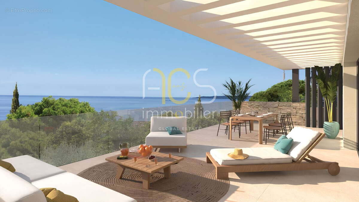 Sainte-Maxime - Appartement T5 de 142 m² avec terrasse, vue mer - 200m de la plage - photo 2