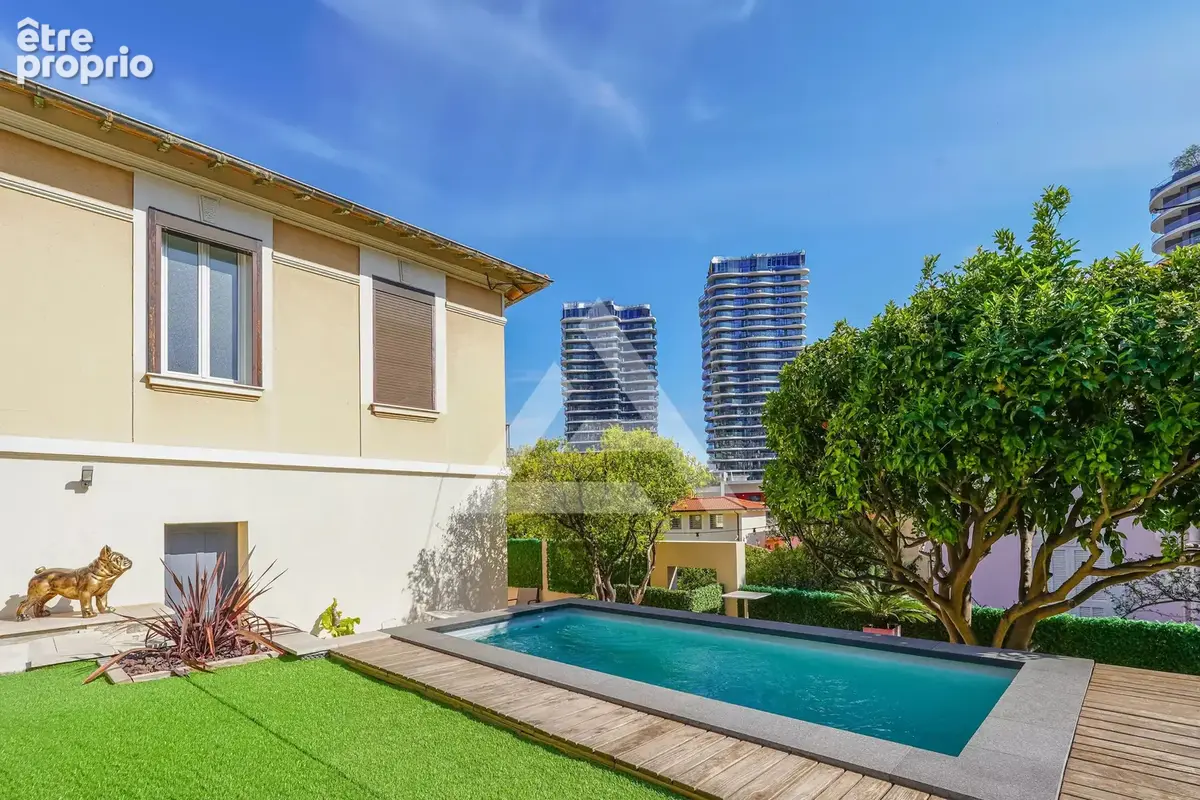 Villa  avec piscine - beausoleil - garage et parking - photo 4