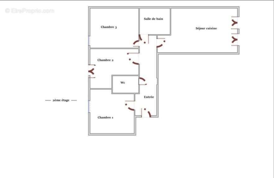 Photo 9 - Appartement à AUBERVILLIERS